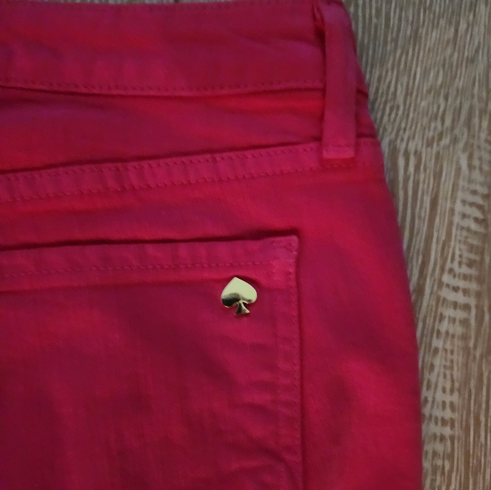 Kate Spade Vibrant Pink Skinny Jeans - Picture 4 of 5